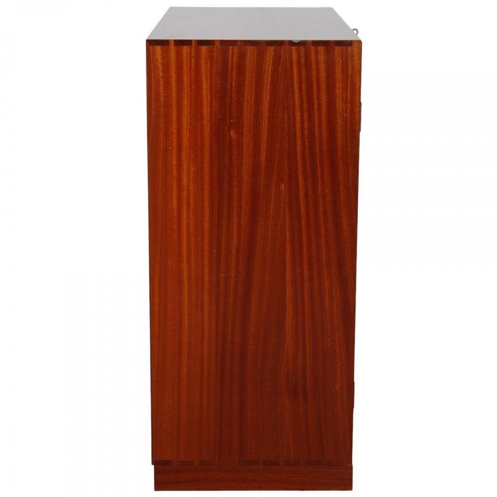 Mahogany Cabinet by Mogens Koch, 1980s