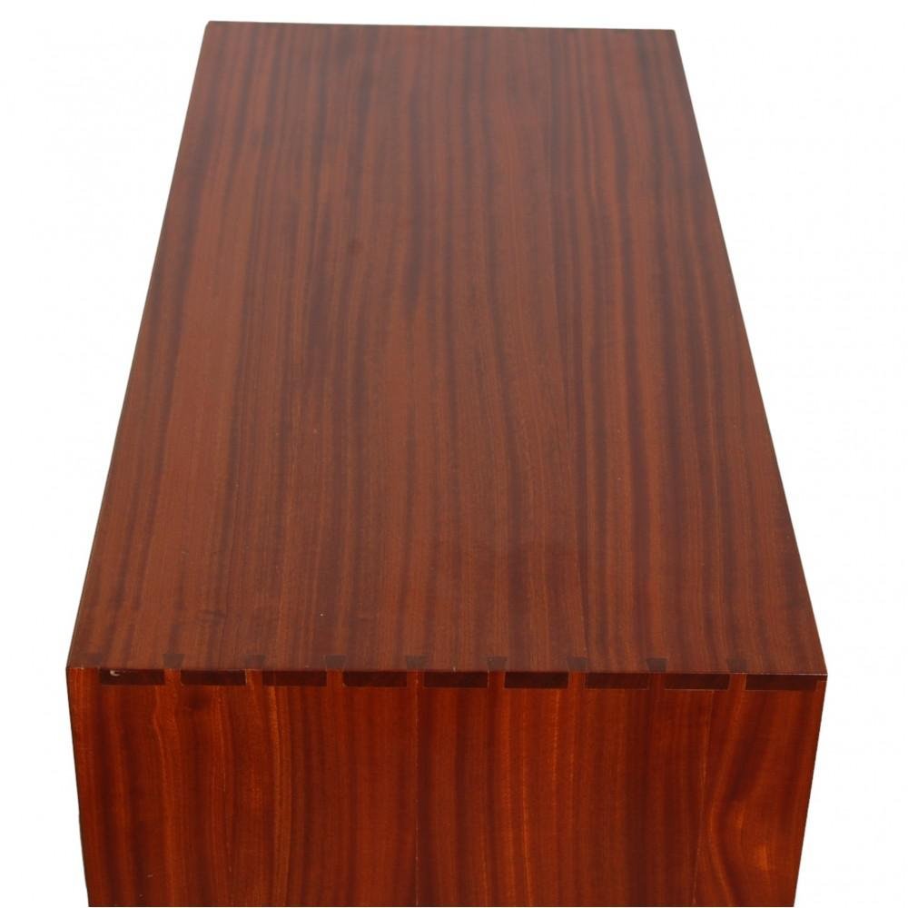 Mahogany Cabinet by Mogens Koch, 1980s