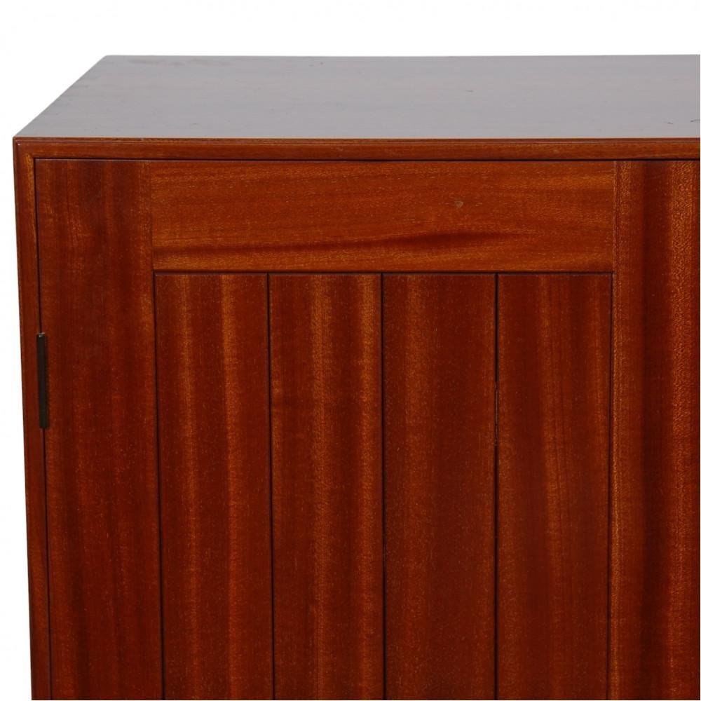 Mahogany Cabinet by Mogens Koch, 1980s