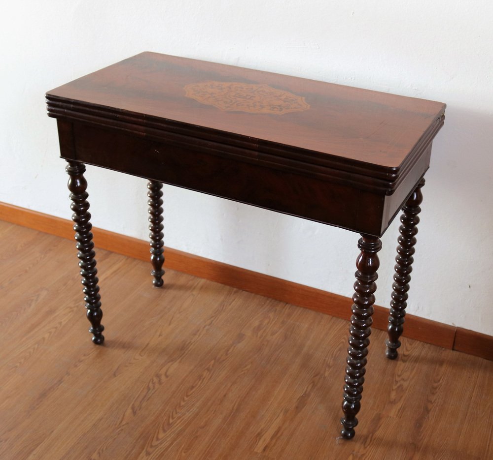 Mahogany Card Table