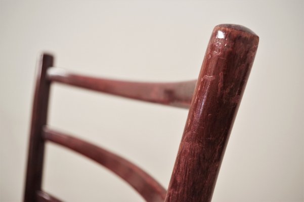 Mahogany Chairs, 1950s, Set of 3-KNM-975819