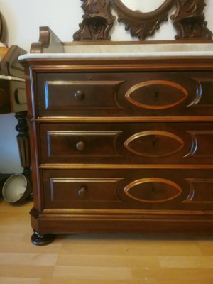 Mahogany Chest of Drawers-GEL-1720708