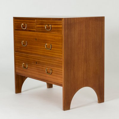 Mahogany Chest of Drawers by Josef Frank for Svenskt Tenn, 1950s-NL-787811