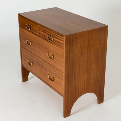 Mahogany Chest of Drawers by Josef Frank for Svenskt Tenn, 1950s-NL-787811