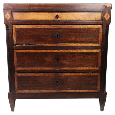 Mahogany Chest of Drawers by Louis Seize-UY-1000725