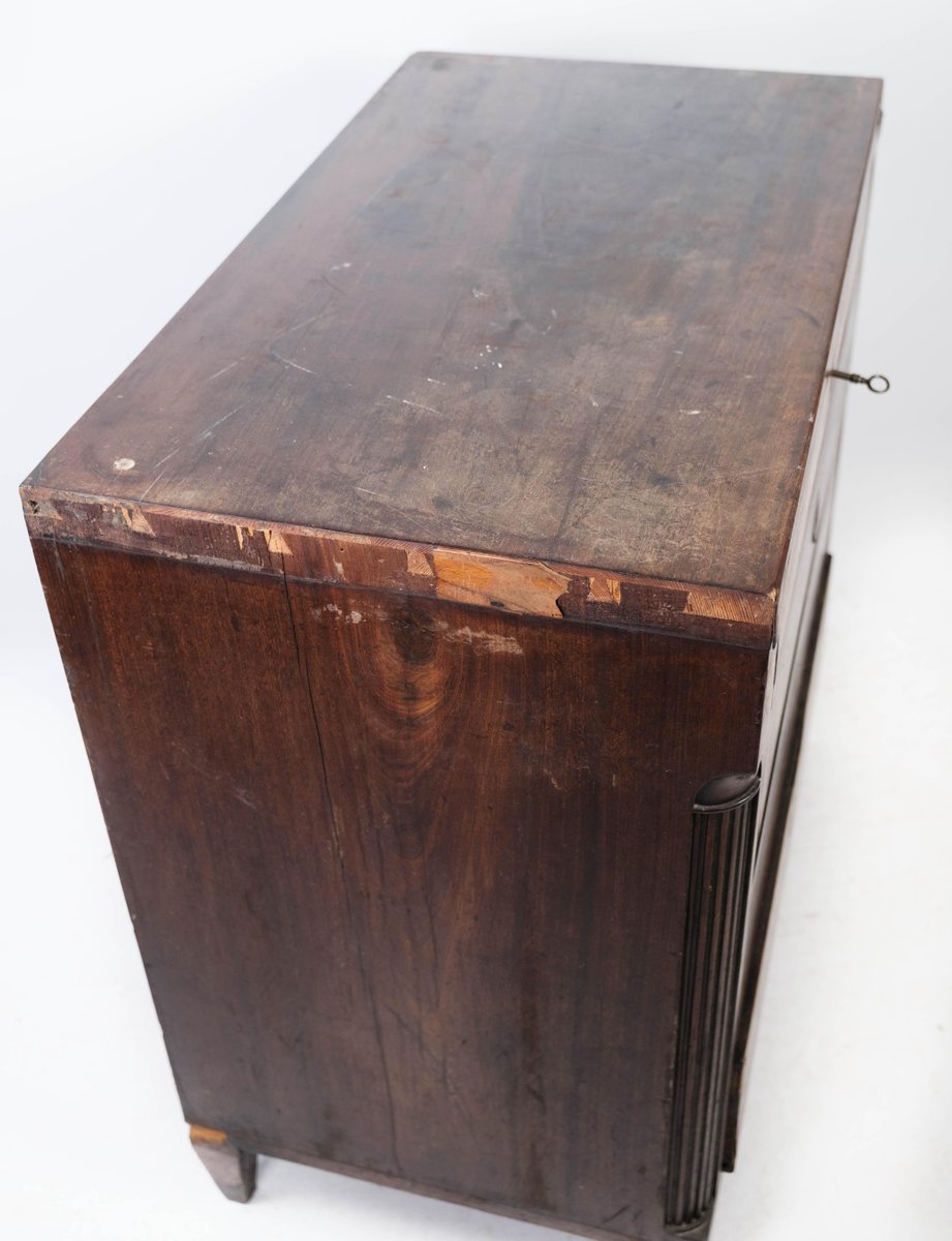 Mahogany Chest of Drawers by Louis Seize