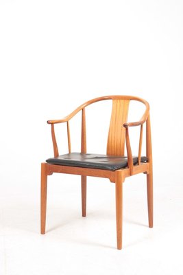 Mahogany China Chair by Hans J. Wegner for Fritz Hansen, 1960s-FK-826756