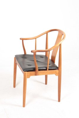 Mahogany China Chair by Hans J. Wegner for Fritz Hansen, 1960s-FK-826756