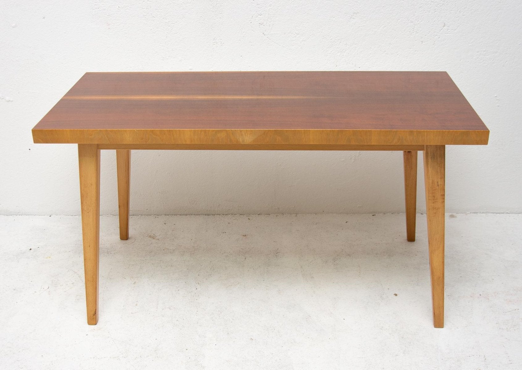 Mahogany Coffee Table, 1960s, Czechoslovakia