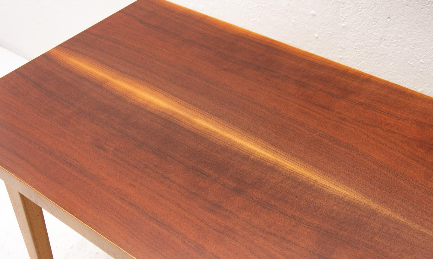 Mahogany Coffee Table, 1960s, Czechoslovakia