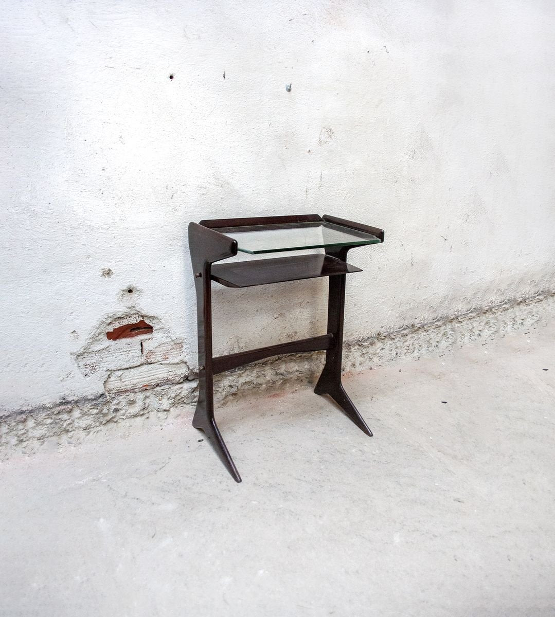 Mahogany Coffee Table by Ico Luisa Parisi for De Baggis, 1950s