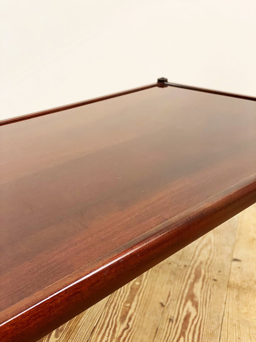 Mahogany Coffee Table by Ole Wanscher for Poul Jeppesens Møbelfabrik, 1950s