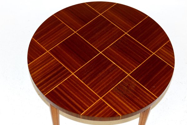 Mahogany Coffee Table, Sweden, 1950-GEK-1248773