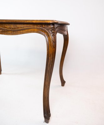 Mahogany Coffee Table with Carvings, 1880s-UY-1427388