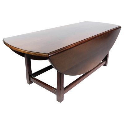 Mahogany Coffee Table with Extensions, 1930s-UY-1000675