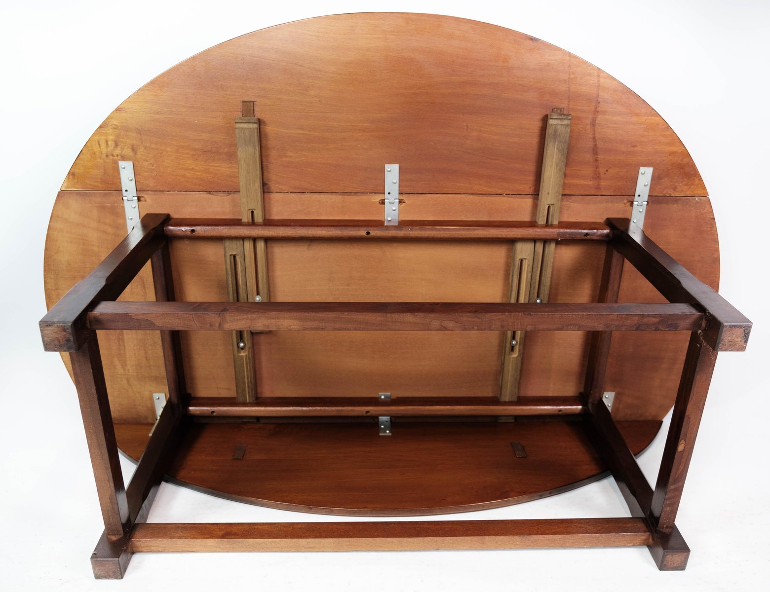 Mahogany Coffee Table with Extensions, 1930s