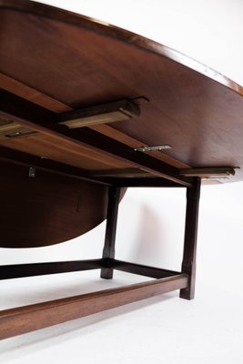 Mahogany Coffee Table with Extensions, 1930s-UY-1000675