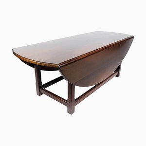 Mahogany Coffee Table with Extensions, 1930s-UY-1000675