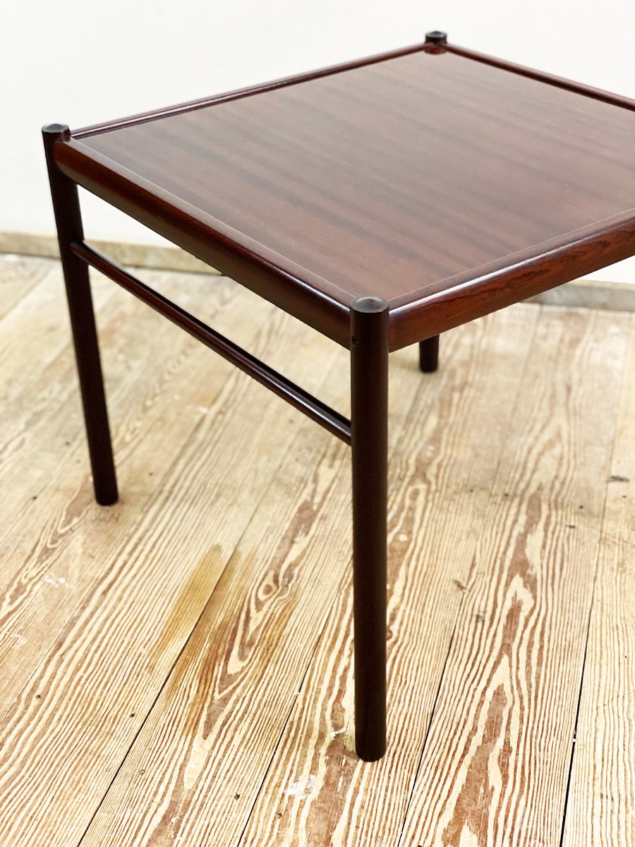 Mahogany Colonial Coffee Tables by Ole Wanscher for Poul Jeppesens Møbelfabrik, 1950s, Set of 2