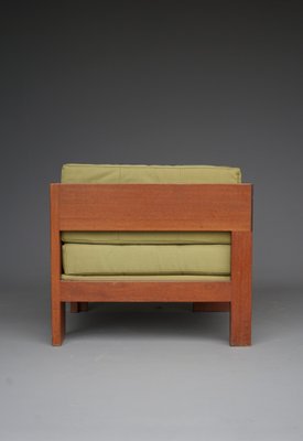 Mahogany Corner Chair by Wim Den Boon, 1960s-MB-1788028