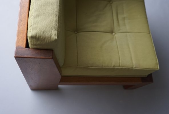 Mahogany Corner Chair by Wim Den Boon, 1960s-MB-1788028