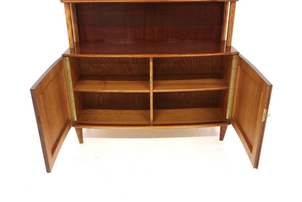 Mahogany Cupboard Ehrlin Möbel Ab by Nya Eftr., Sweden, 1950s