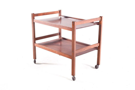 Mahogany Danish Tea Trolley, 1960s