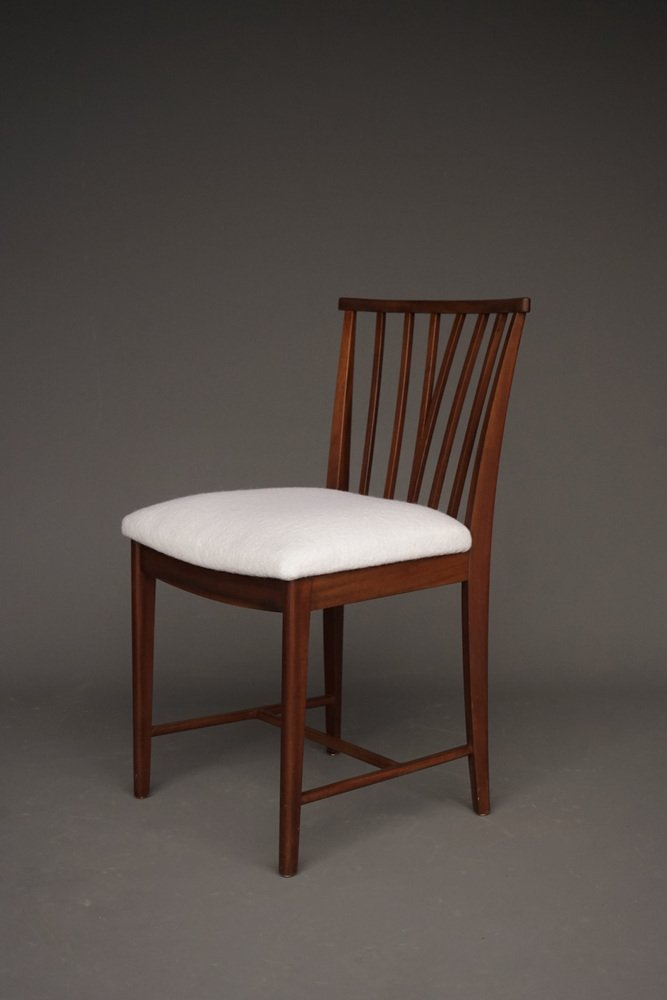 Mahogany Dining Chairs by Elmar Berkovich for Zijlstra, 1950s. Set of 6