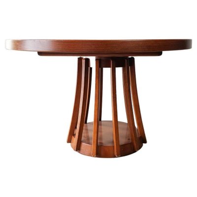 Mahogany Dining Table by Angelo Mangiarotti, 1972-TDA-1376275