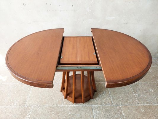 Mahogany Dining Table by Angelo Mangiarotti, 1972-TDA-1376275