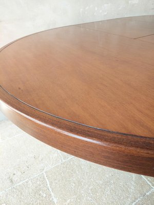 Mahogany Dining Table by Angelo Mangiarotti, 1972-TDA-1376275