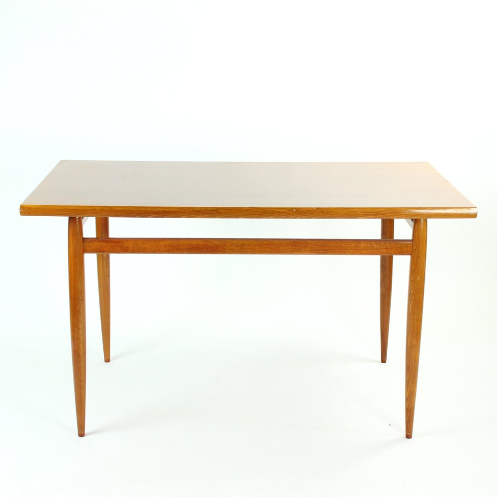 Mahogany Dining Table, Former Czechoslovakia, 1970s