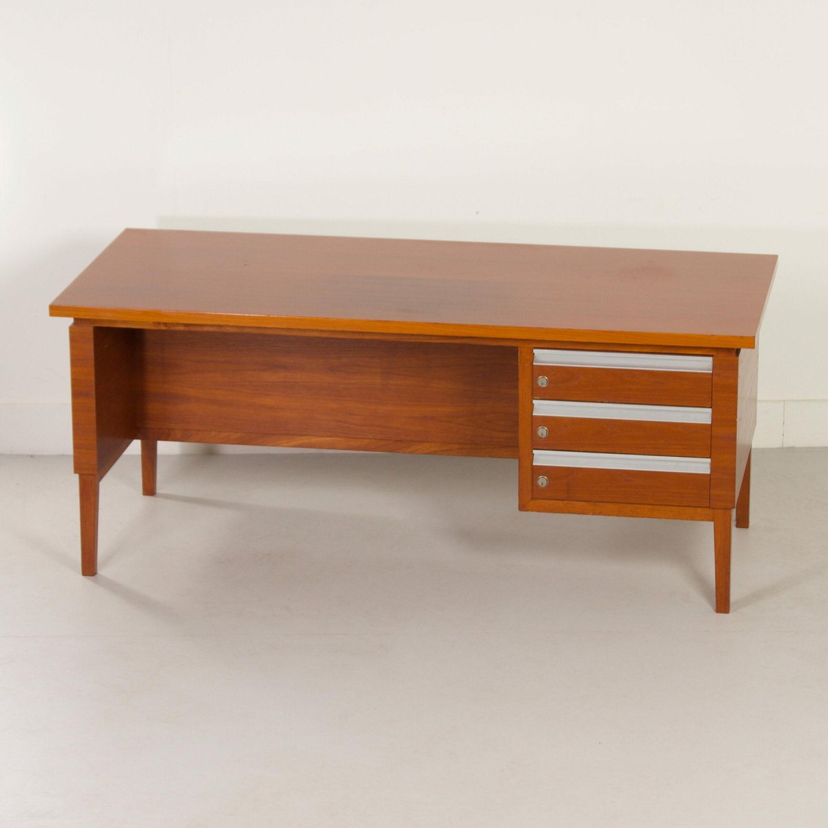 Mahogany Executive Desk, 1970s