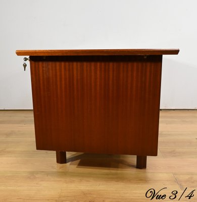 Mahogany Executive Desk from Ordo, 1960s-RVK-2034833