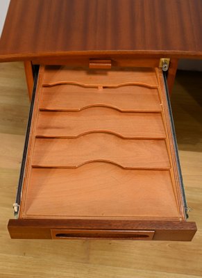 Mahogany Executive Desk from Ordo, 1960s-RVK-2034833