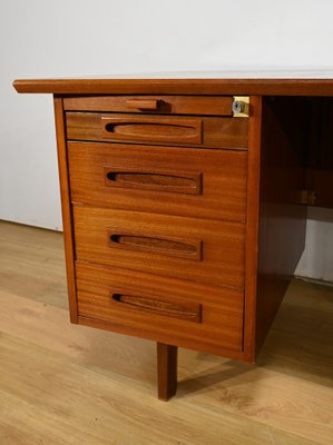 Mahogany Executive Desk from Ordo, 1960s-RVK-2034833