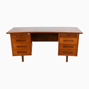 Mahogany Executive Desk from Ordo, 1960s-RVK-2034833