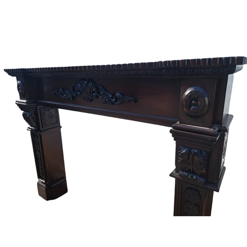 Mahogany Fireplace Surround, Early 20th Century