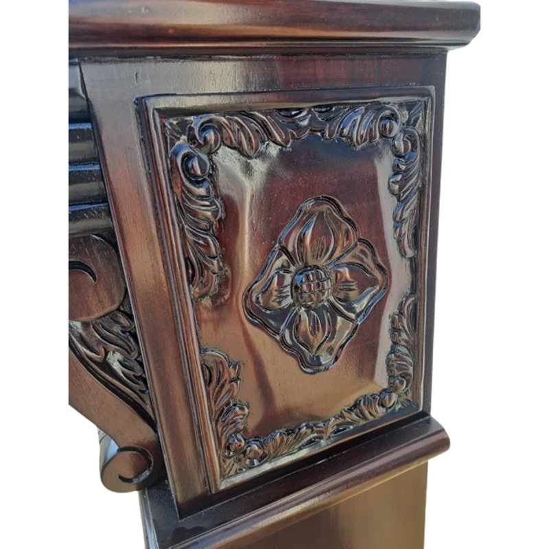 Mahogany Fireplace Surround, Early 20th Century