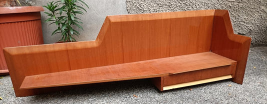 Mahogany Hanging Console by Vittorio Dassi for Dassi, 1950s