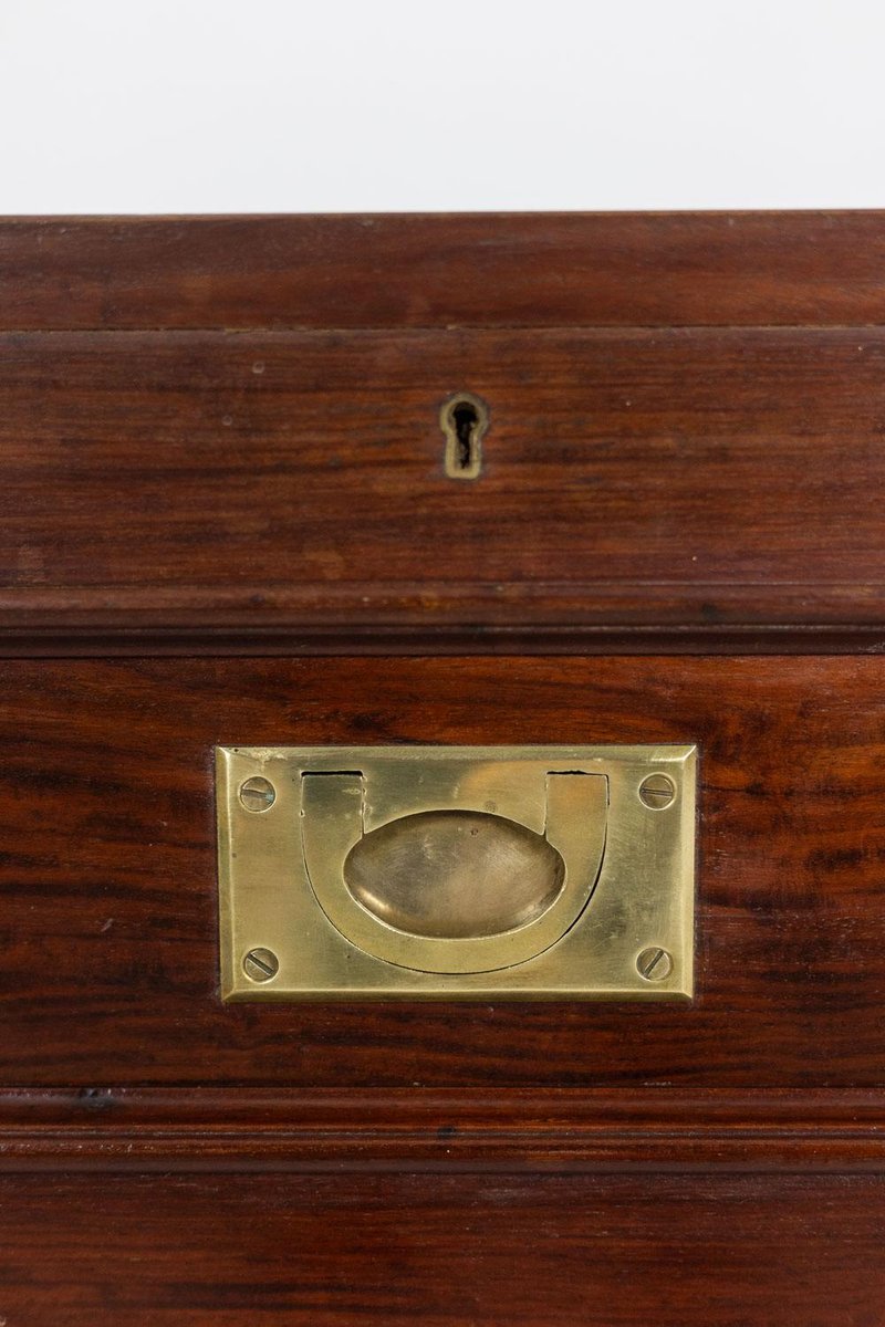 Mahogany Marine Chest of Drawers, 1950s