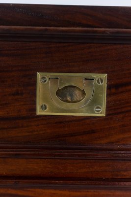 Mahogany Marine Chests of Drawers, 1950s, Set of 2-CEJ-1806508