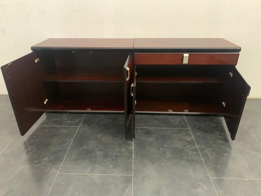 Mahogany Modular Furniture, 1970s, Set of 6-IJR-1153424