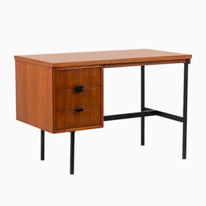 Mahogany Multitaple Desk by Jacques Hitier for Multiplex, 1950s-CEJ-1162616