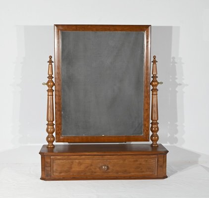 Mahogany Psyche Mirror, 19th Century-RVK-1823845