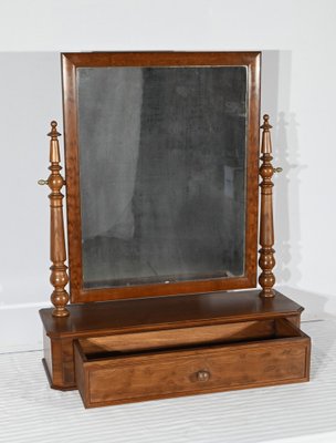 Mahogany Psyche Mirror, 19th Century-RVK-1823845