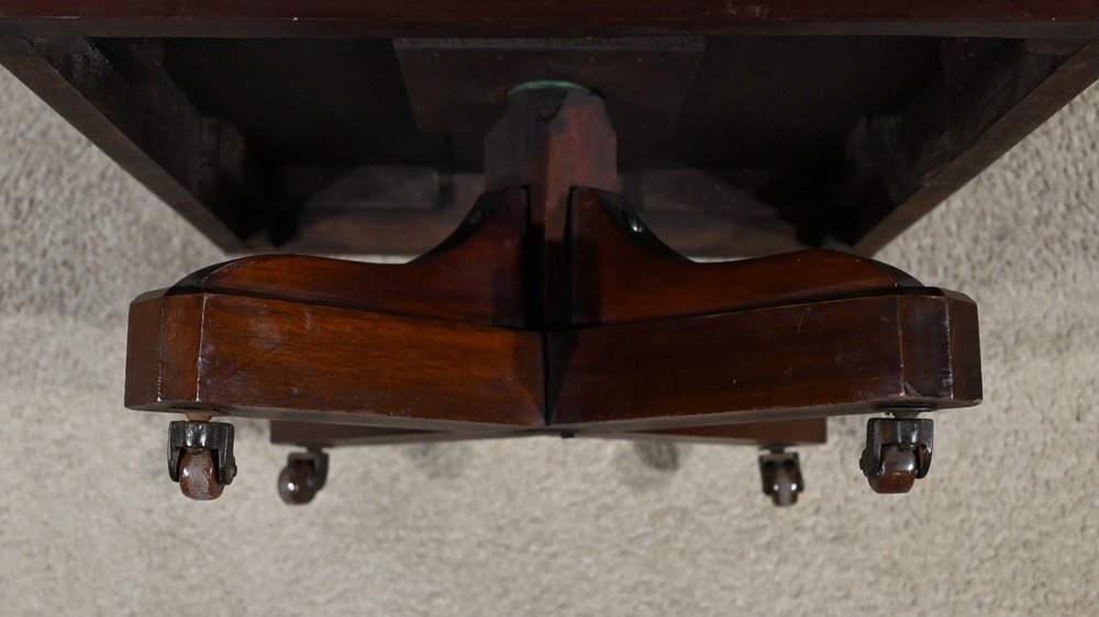 Mahogany Rotating Library