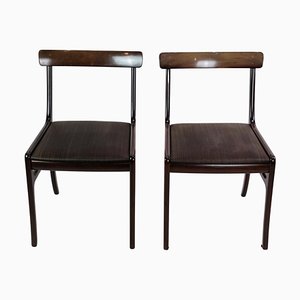 Mahogany Rungstedlund Dining Chairs by Ole Wancher, Set of 2-UY-1271323