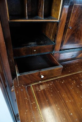 Mahogany Secretaire, 1840s-UY-1000693