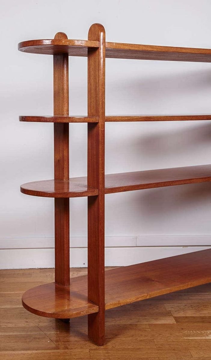 Mahogany Shelf by Eugène Printz, 1932